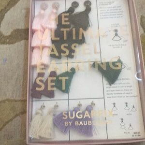 New never opened tassel earrings